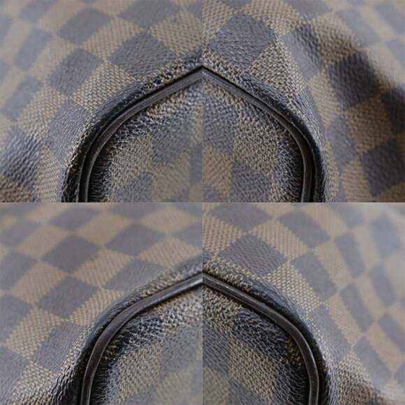 LOUIS VUITTON Authentic Brown Damier Canvas Shoulder Bag - Picture 4 of 10